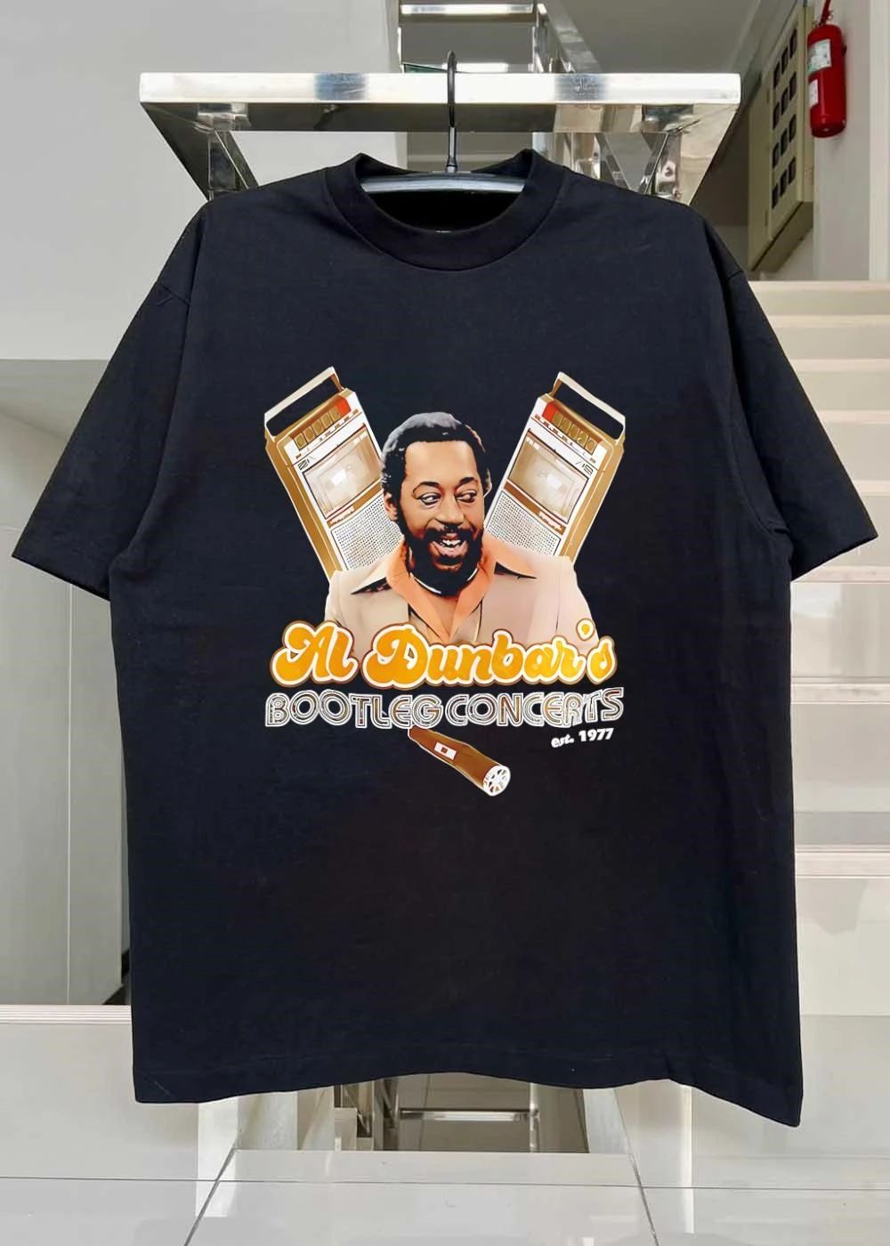 Al Dunbars Bootleg Concerts est 1977 shirt