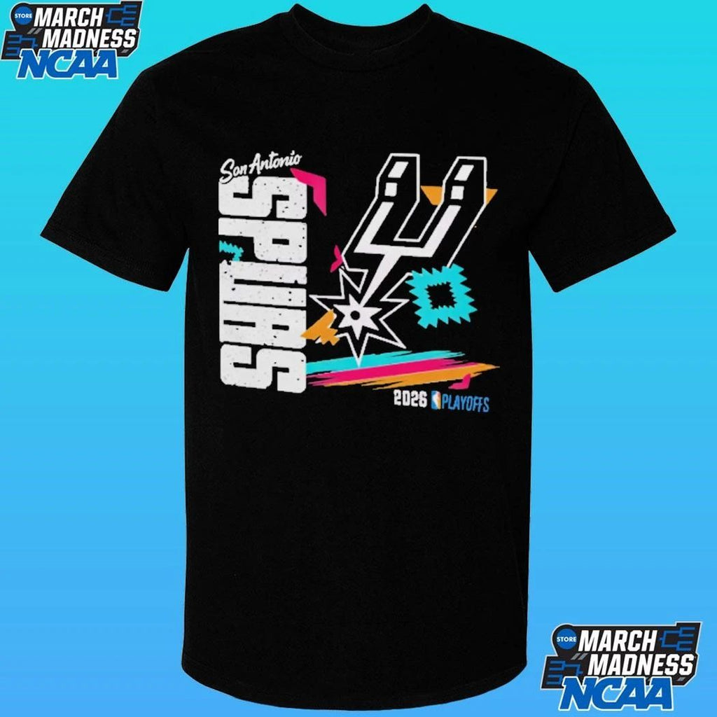 San Antonio Spurs 2026 Nba Playoffs Graphic Shirt