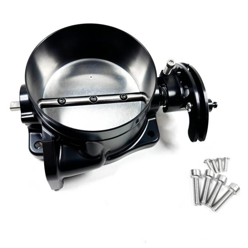 NICK WILLIAMS BILLET 92mm THROTTLE BODY – BLACK