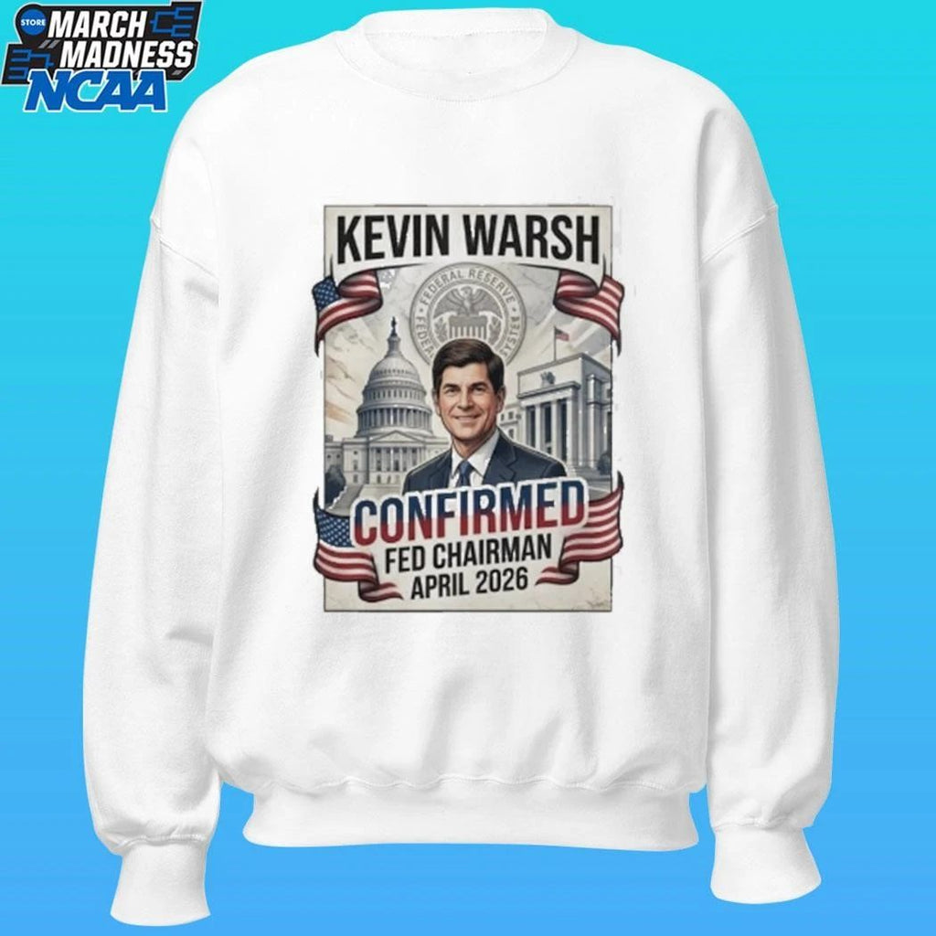 New Era Kevin Warsh Leads The Fed As Chairman Shirt