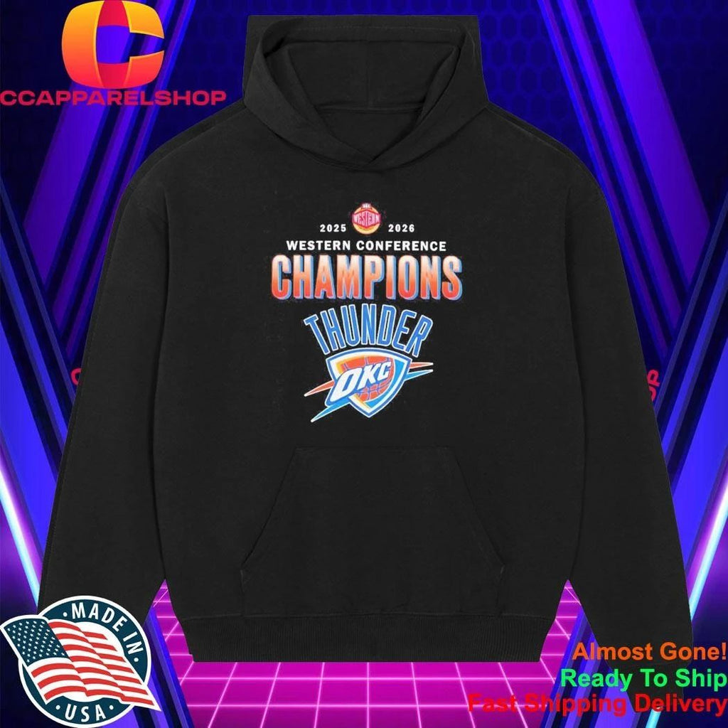 Oklahoma City Thunder Finals Western Conference Champions 2025 2026 retro Shirt