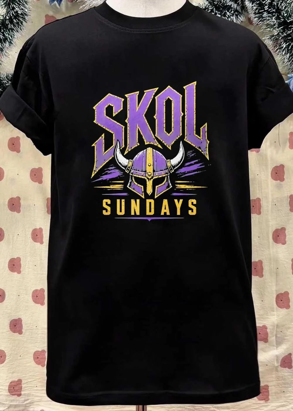 Skol Sundays Minnesota Vikings T-Shirt