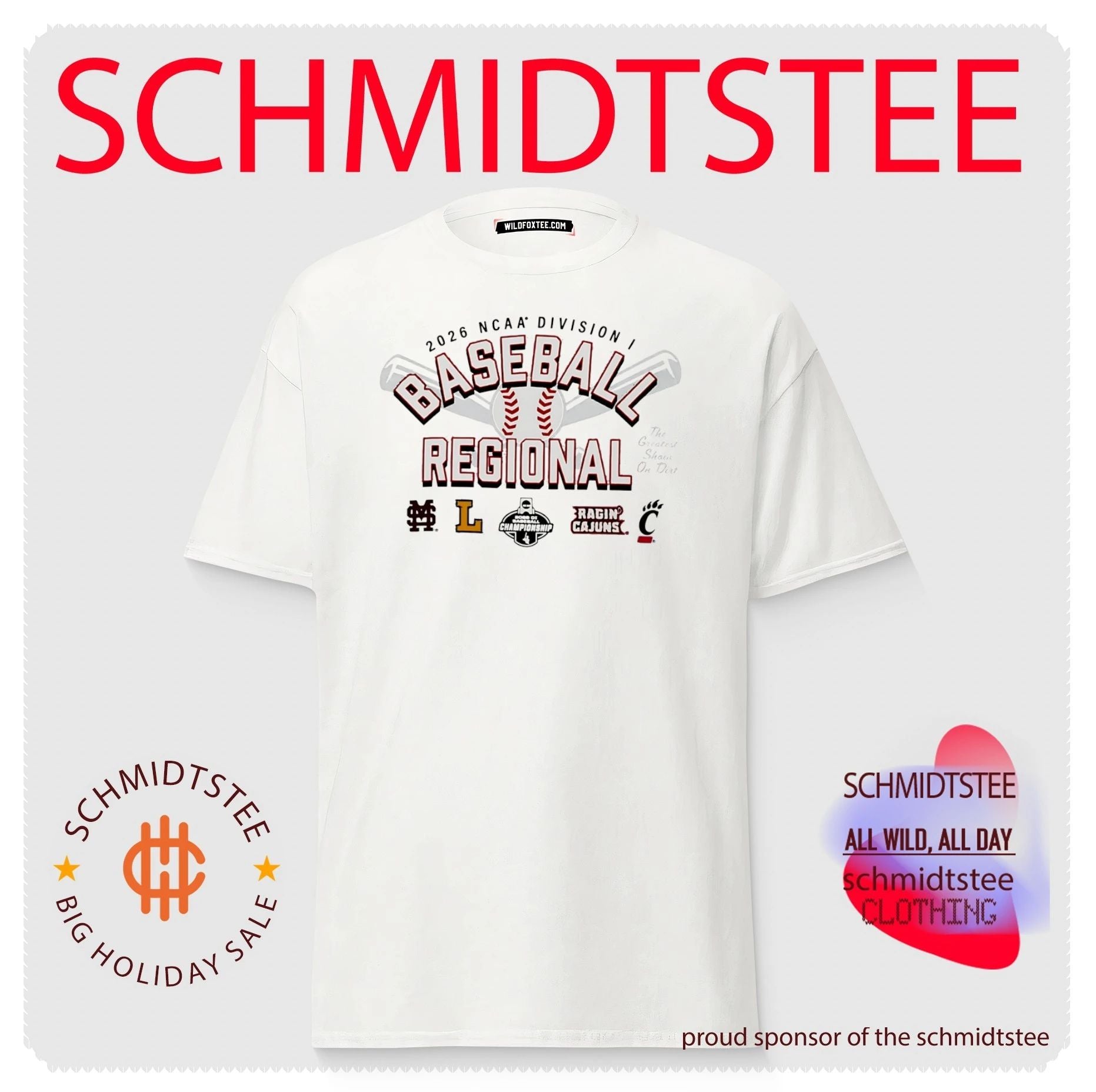 2026 NCAA Division I Baseball Regional Mississippi State The Greatest Show On Dive logos shirt