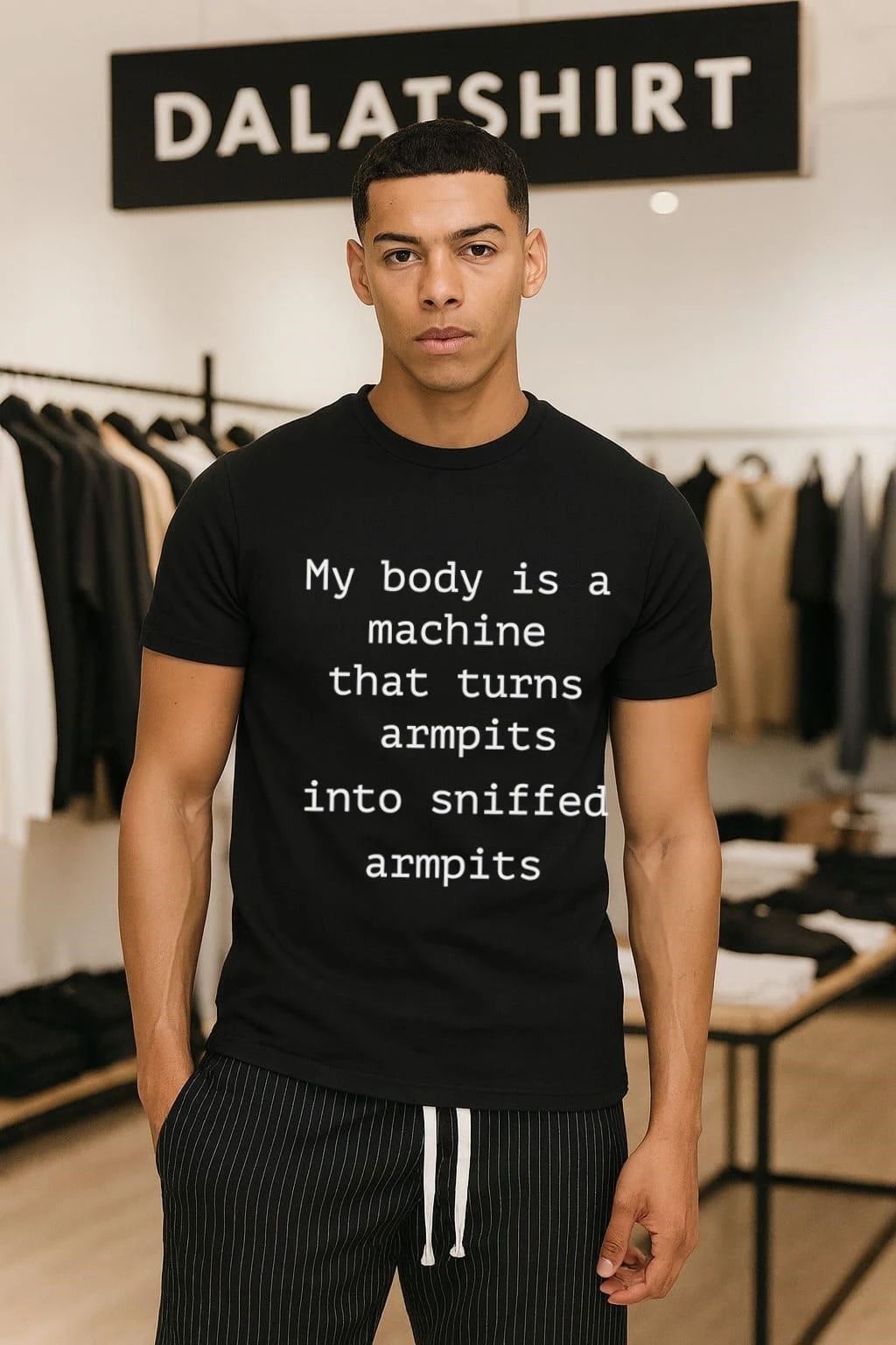 My Body Is A Machine That Turns Armpits Into Sniffed Armpits T-Shirt