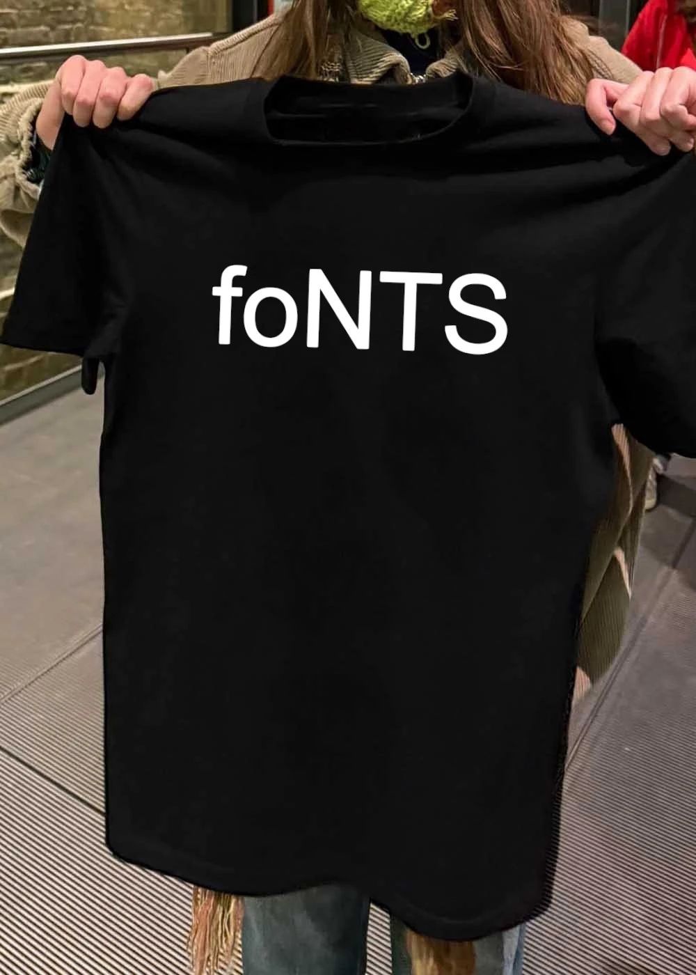 NTS foNTS shirt