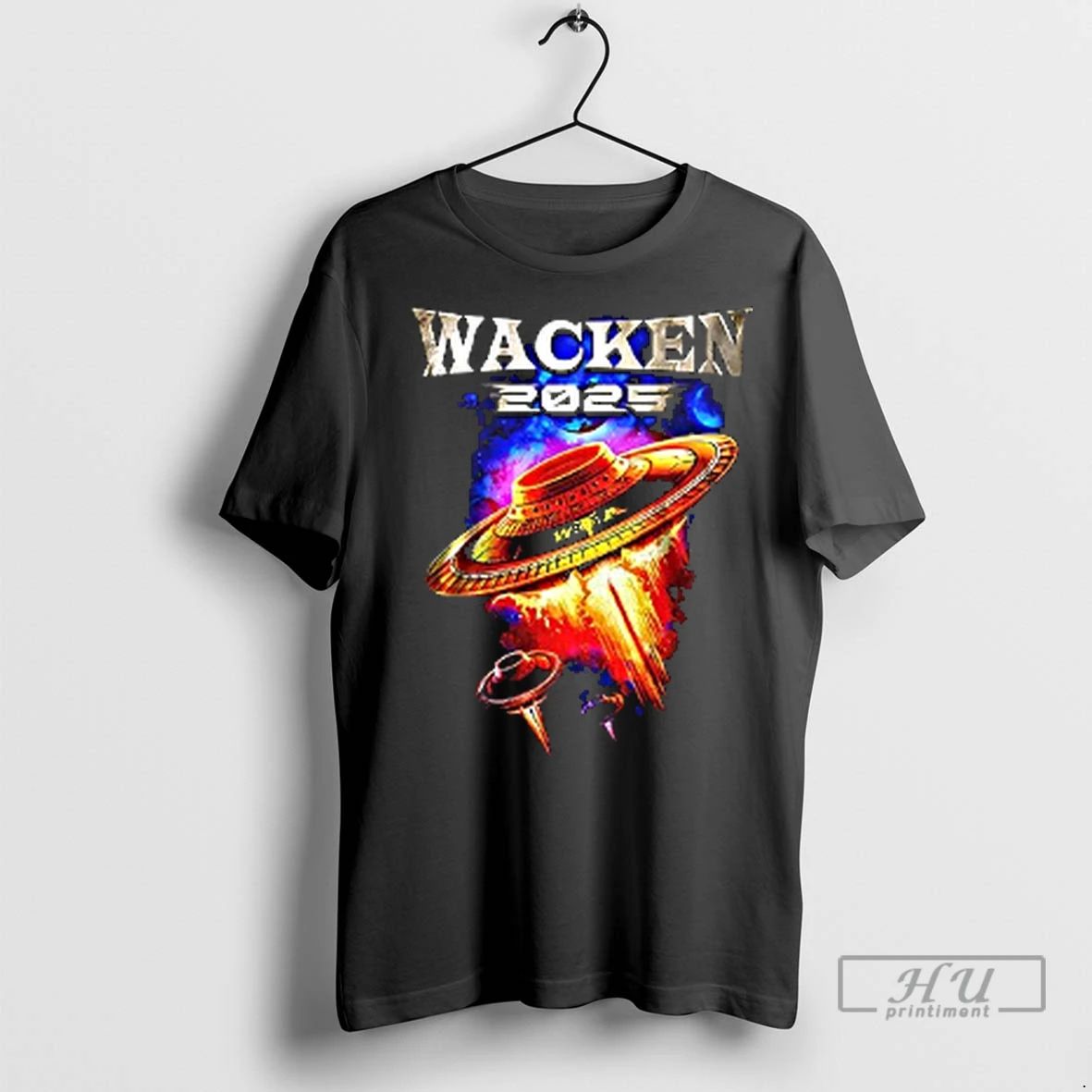 Officials Wacken Open Air 2025 34 Years Of Metal Madness T Shirt