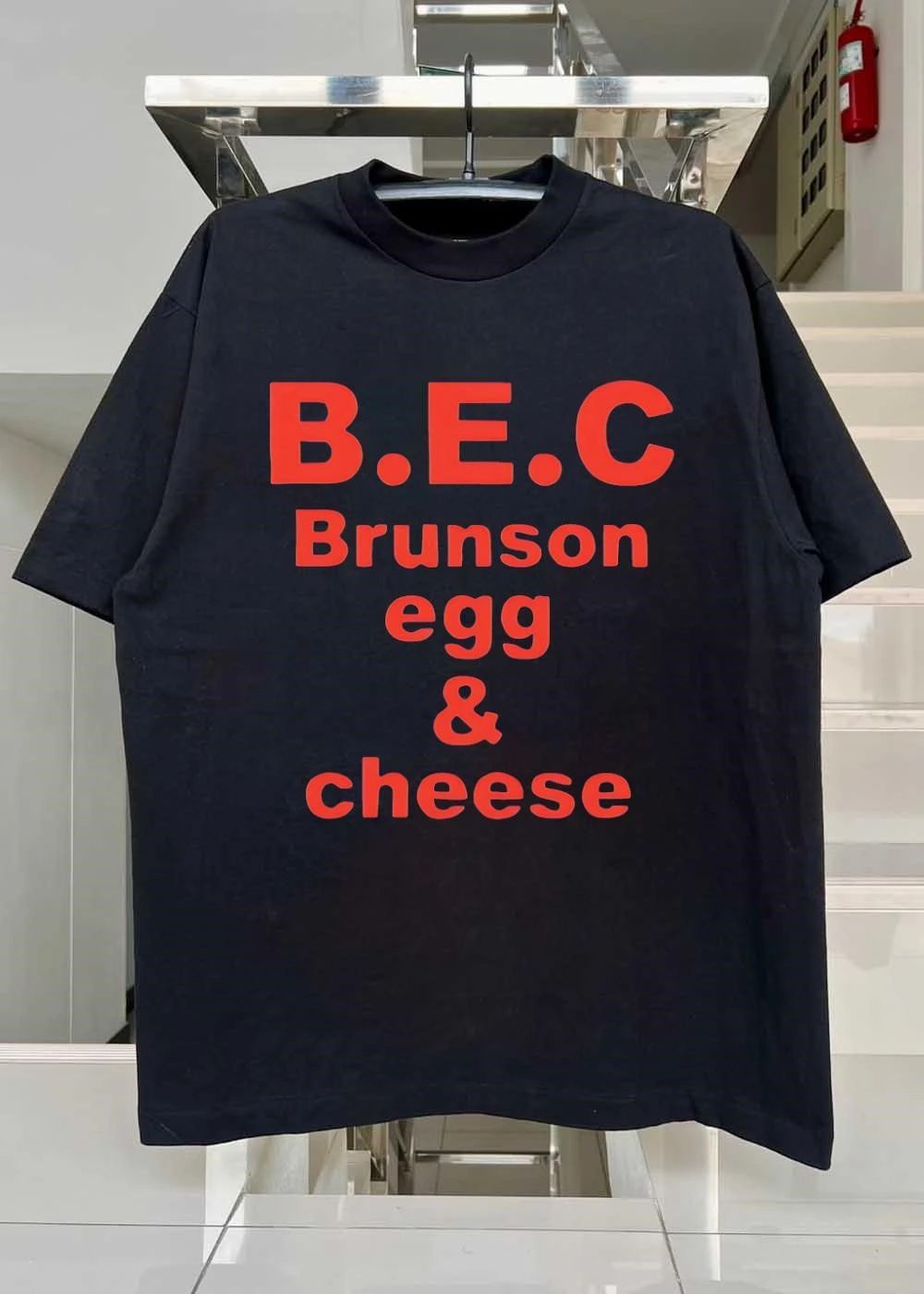 BEC Brunson egg & cheese shirt