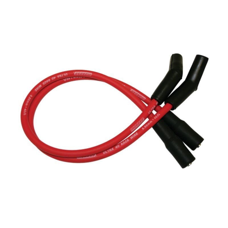 Moroso 28619 Wire Set, Ultra 40 H-D Flt,Flht,Flhr,Fltr, ’99 – ’08 Red