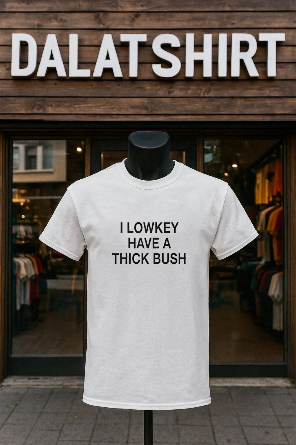 I Lowkey Have A Thick Bush shirt
