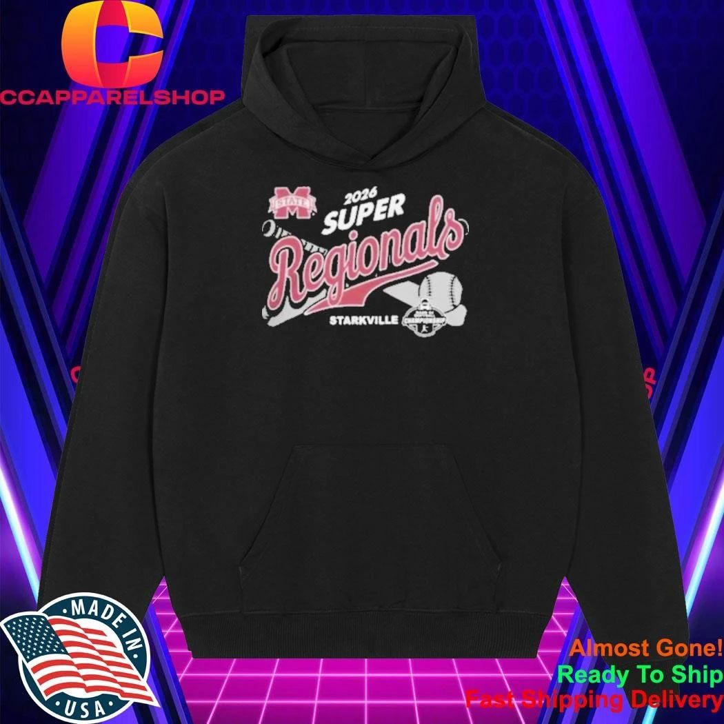 Mississippi State Bulldogs 2026 Super Regionals Gainesville Softball STARKVILLE Shirt