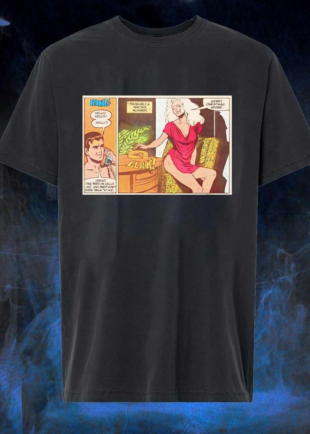 Peter Parker Black Cat Spider-Man ring hello hello hello great one person calls me and they wont shirt