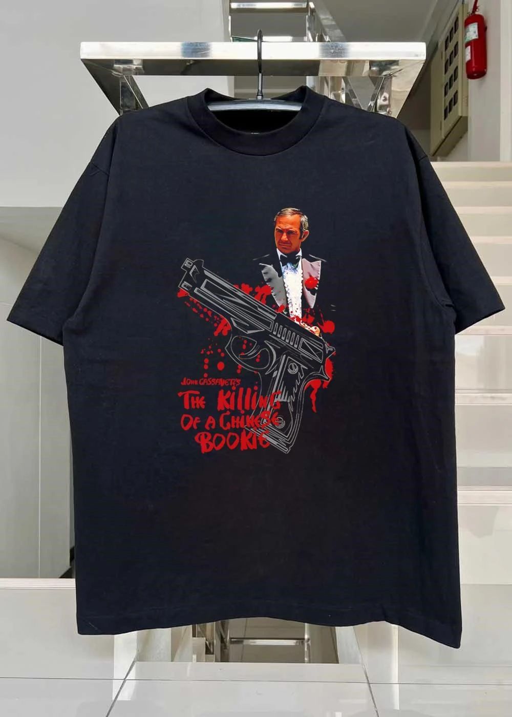 The Killing Of A Chinese Bookie pistol shirt