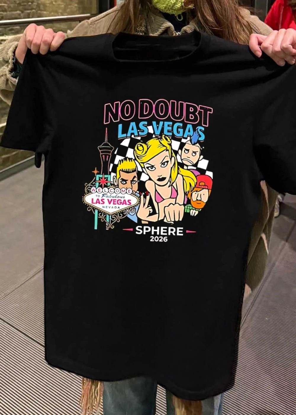 No Doubt Las Vegas Concert Merchandise No Doubt Las Vegas Sphere 2026 T-Shirt