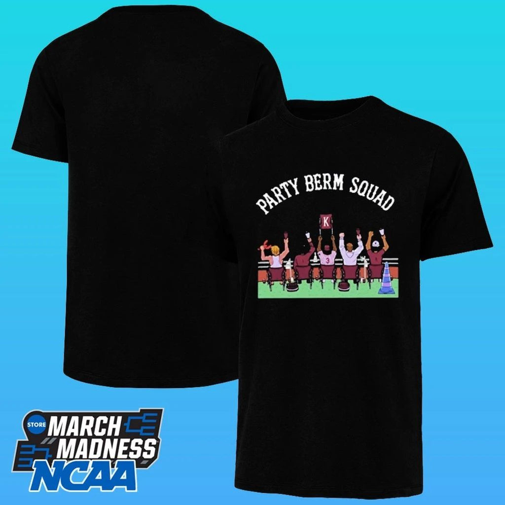 Party Berm Squad Mississippi State Bulldogs Baseball Shirt