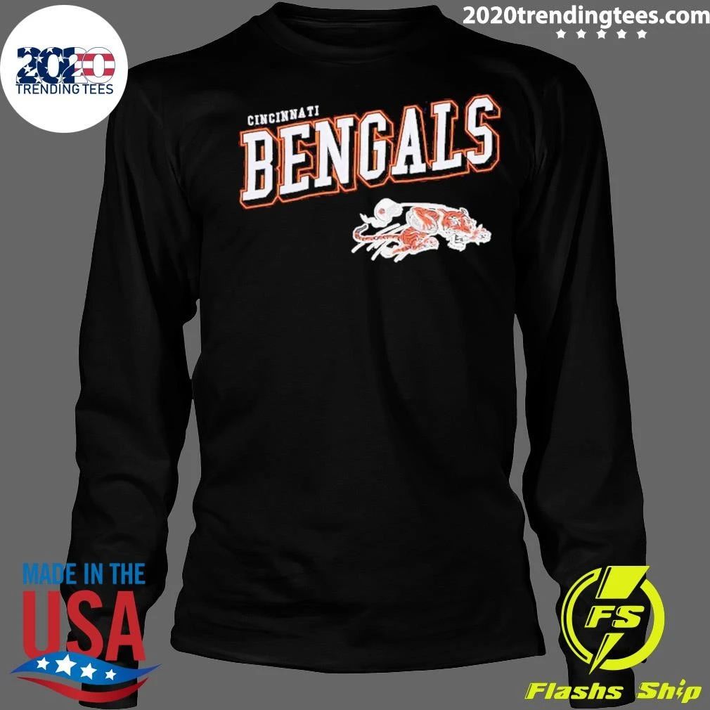 Cincinnati Bengals Black Vintage Shirt