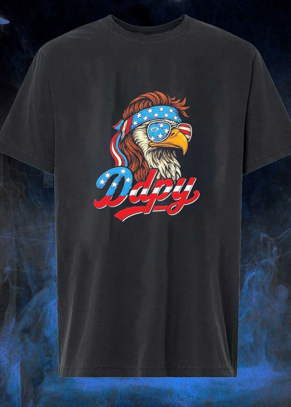 Patriotic Mullet Eagle USA Flag Sunglasses Ddpy T-Shirt