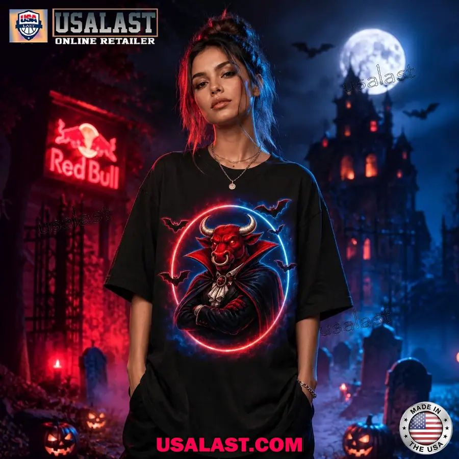 Red Bull Quick Sip Spooky Night Halloween 2026 T-Shirt