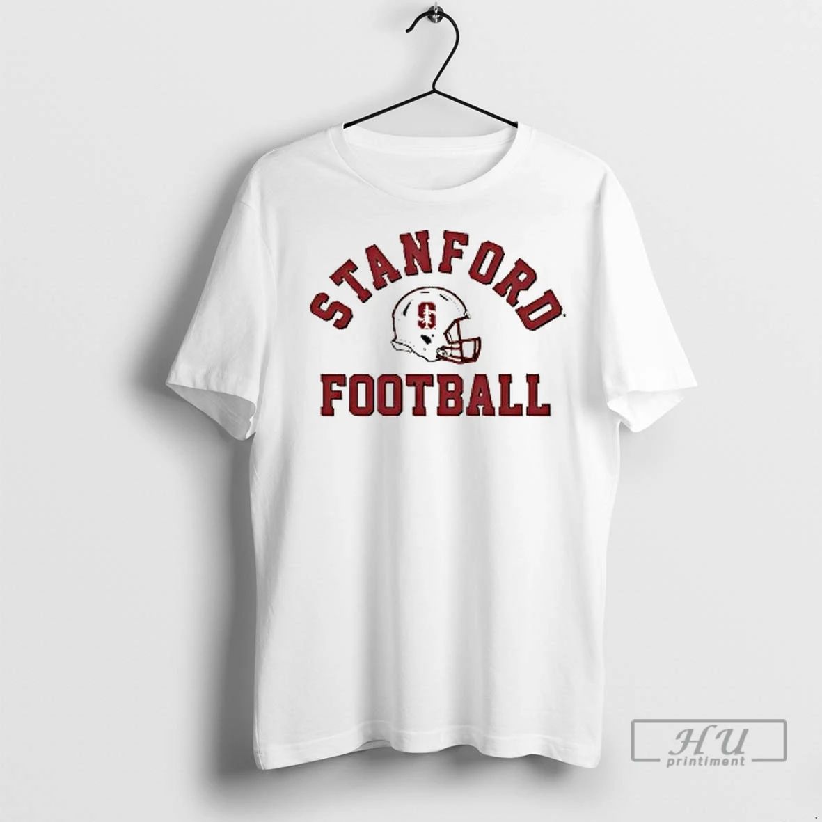 Officials Stanford Cardinal Custom Name And Number 2 Sided T Shirts