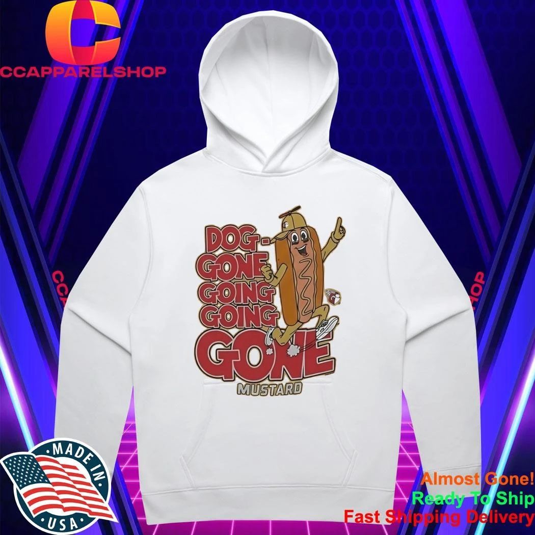 Cleveland Guardians Dog Gone Going Going Gone Mustard Shirt