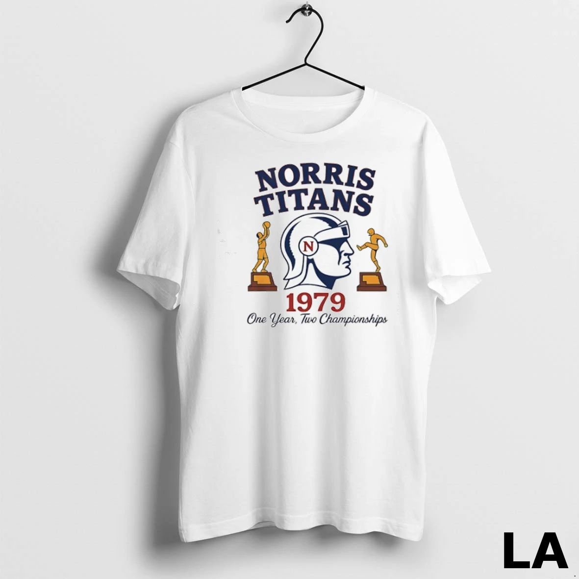 Original Norris Titans Logo One Year Two Championships 1979