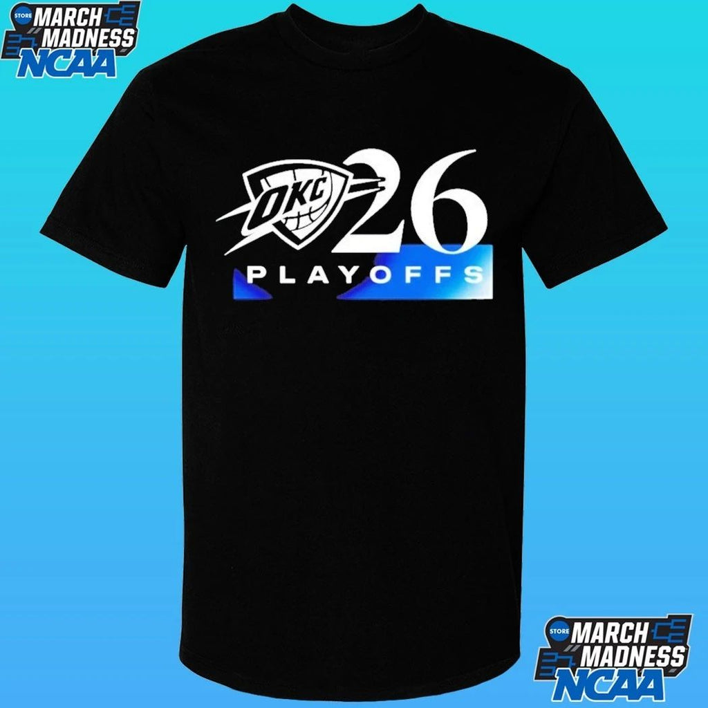 Ladies Okc Thunder Iog 2026 Playoffs Gradient Shirt