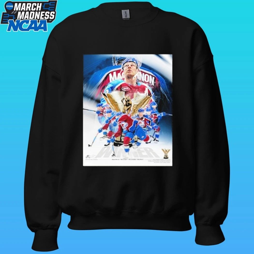 Nathan Mackinnon 2026 Rocket Richard Trophy Winner Shirt