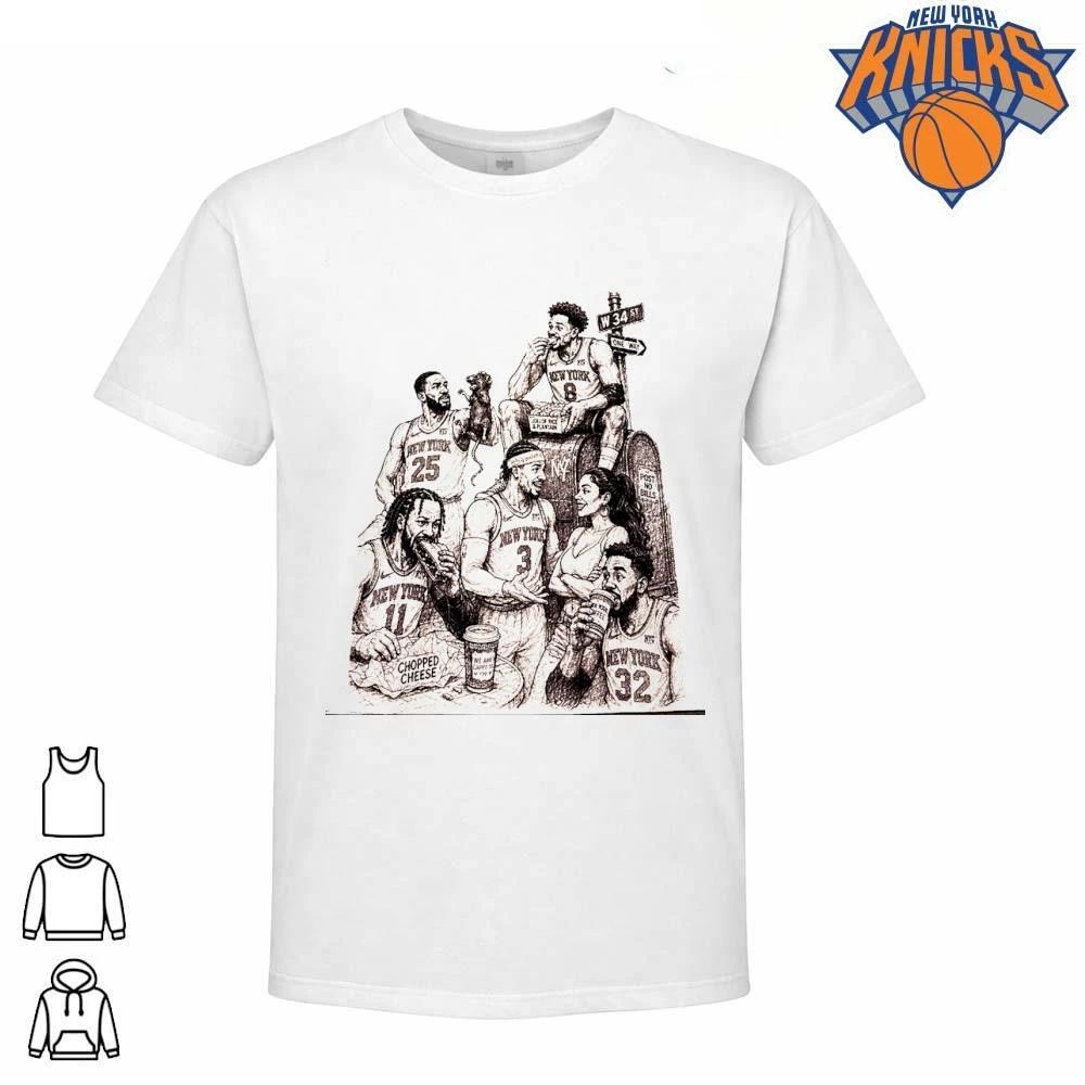 New York Basketball Players NYC Culture Sketch Illustration NBA Finals 2026 Shirt
