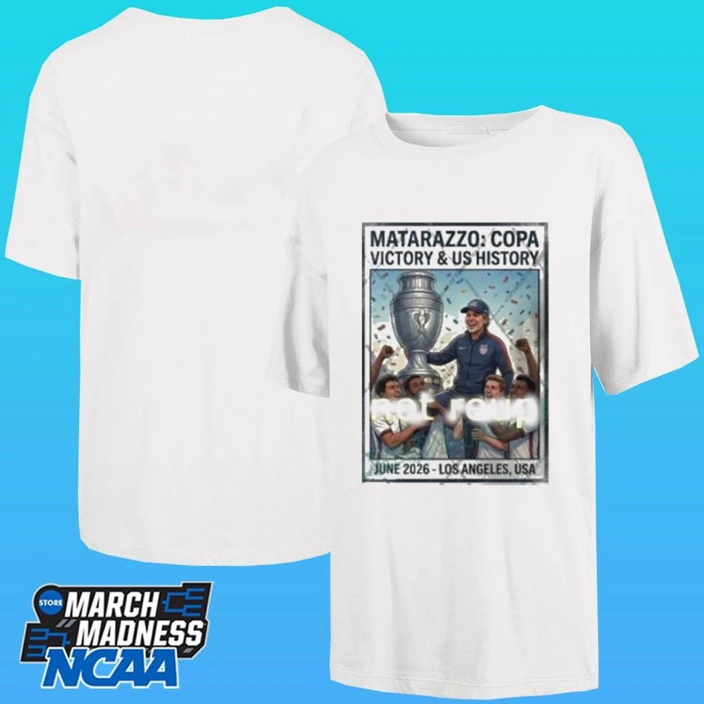 Matarazzo Copa Victory Making Soccer Coaching History June 2026 Los Angeles In Usa Shirt