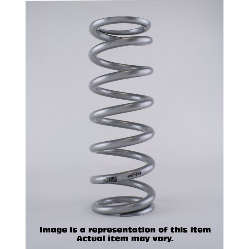 Viking Performance 12DP110 High Travel 2-1/2″ ID Spring, 110lbs Spring Rate, Powder Coated w/ Chrome Apperance