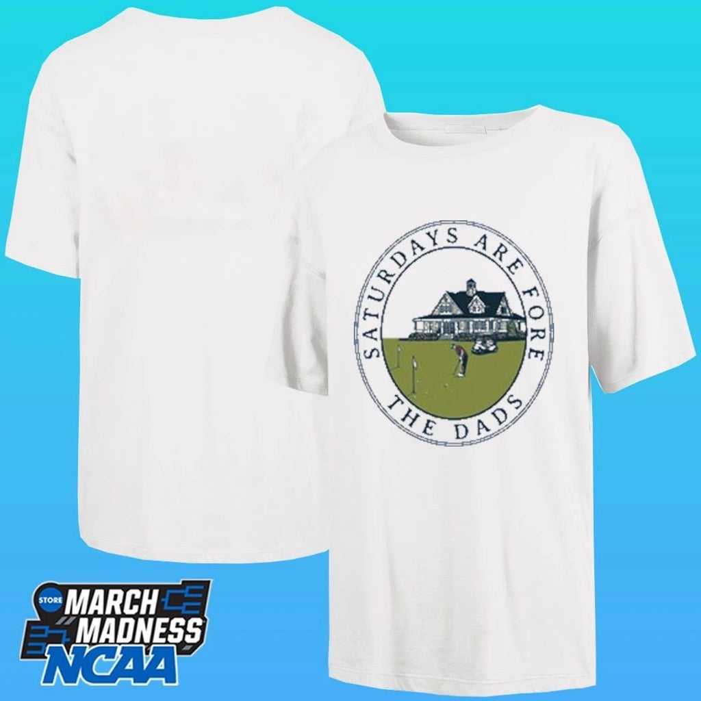 Saturdays Are Fore The Dads Clubhouse Pocket Shirt