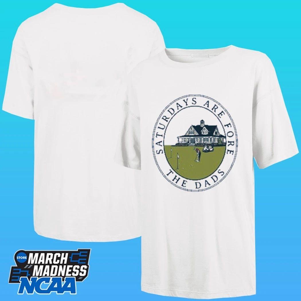 Saturdays Are Fore The Dads Clubhouse Pocket Shirt