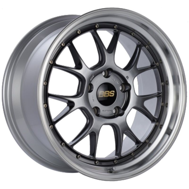 BBS LM-R 20×10.5 5×120 ET35 CB82 Diamond Black Center Diamond Cut Lip Wheel