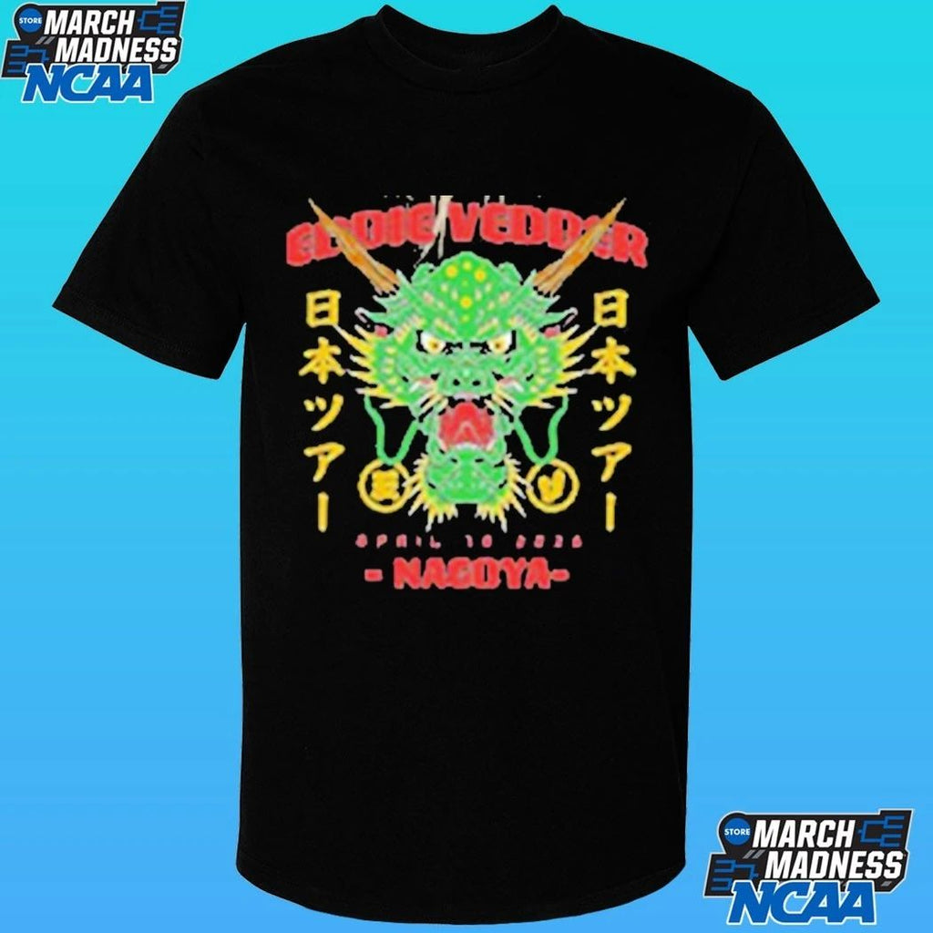 Eddie Vedder Niterra Village Hall In Nagoya April 14 2026 Show Shirt