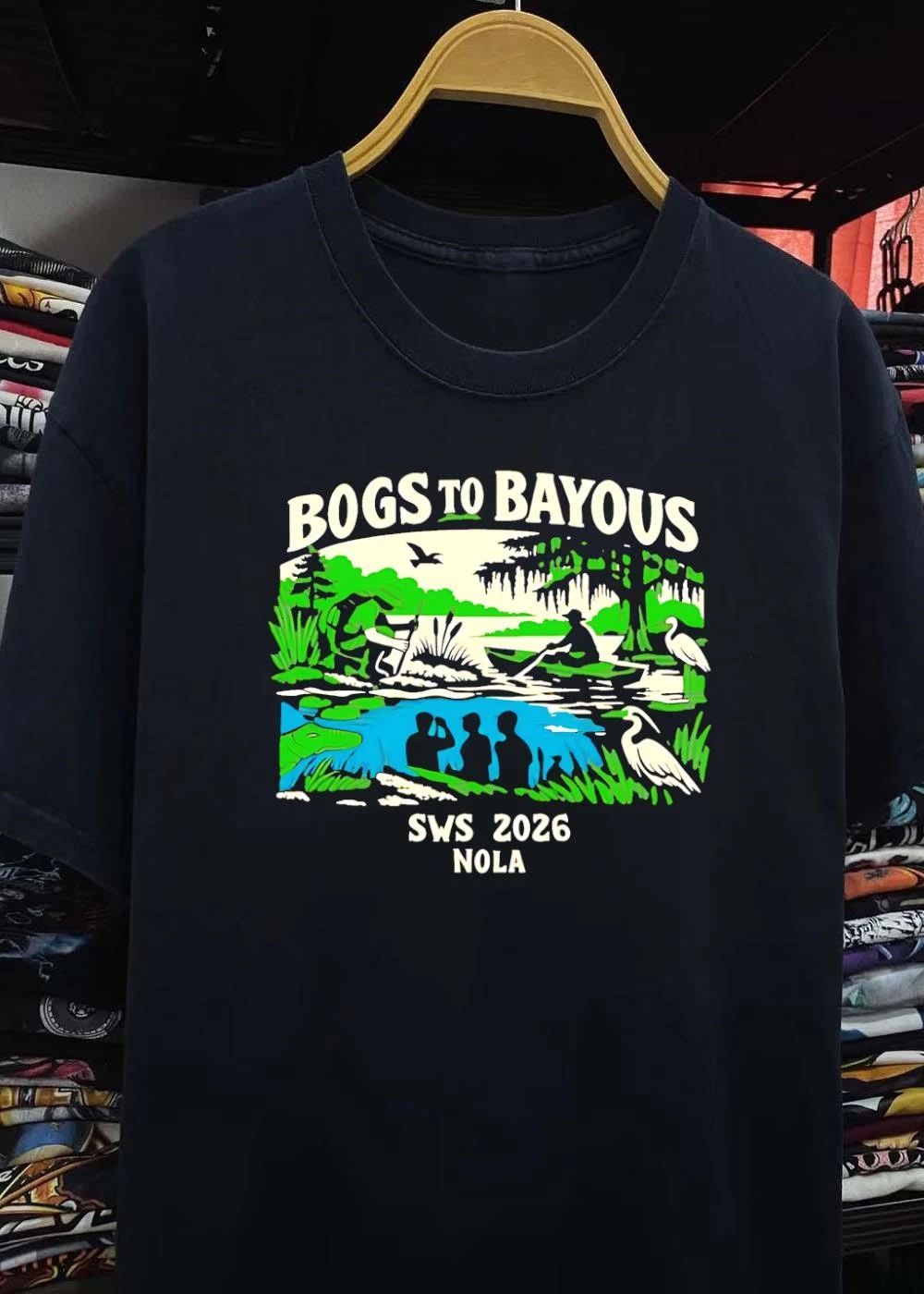 SWS 2026 NOLA Bogs to Bayous Wetland Research Expedition T-Shirt