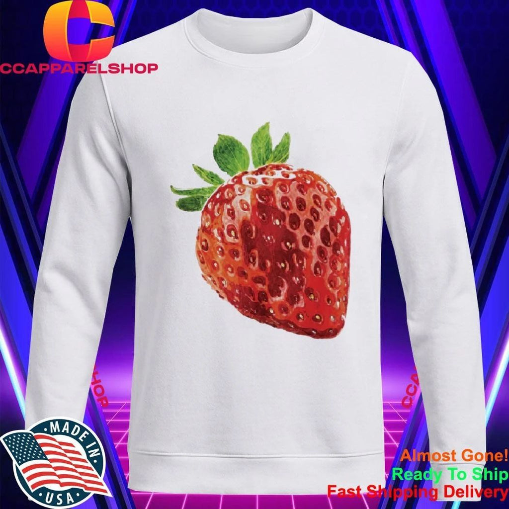 Alice and Steve Izzy By Anthropologie Strawberry Shirt