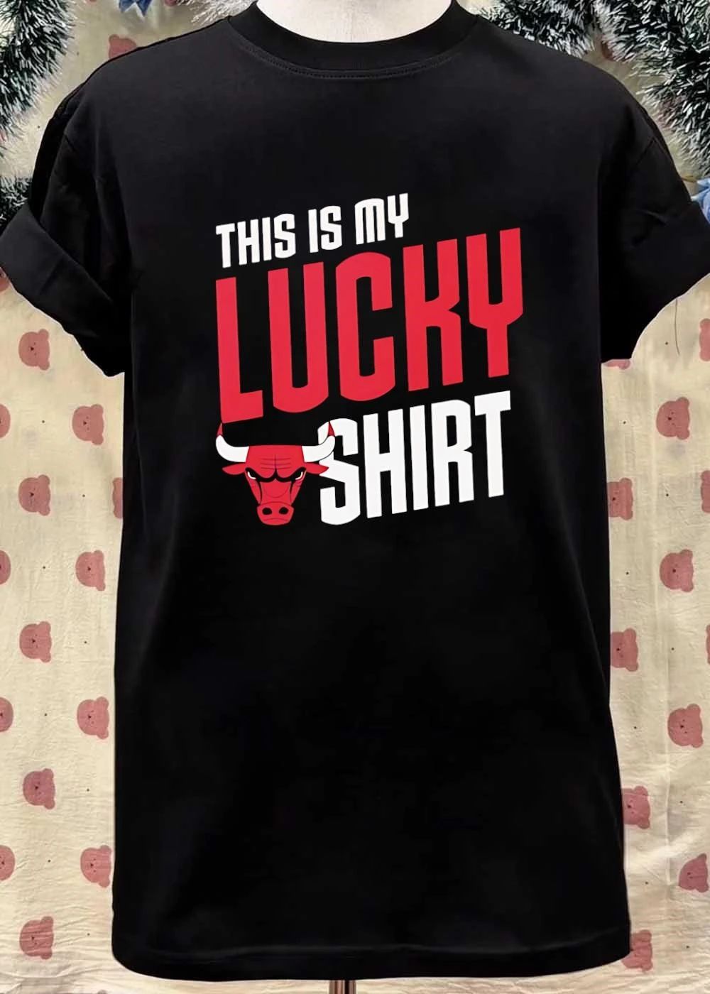Chicago Bulls Fan Apparel This Is My Lucky Shirt Chicago Bulls T-Shirt