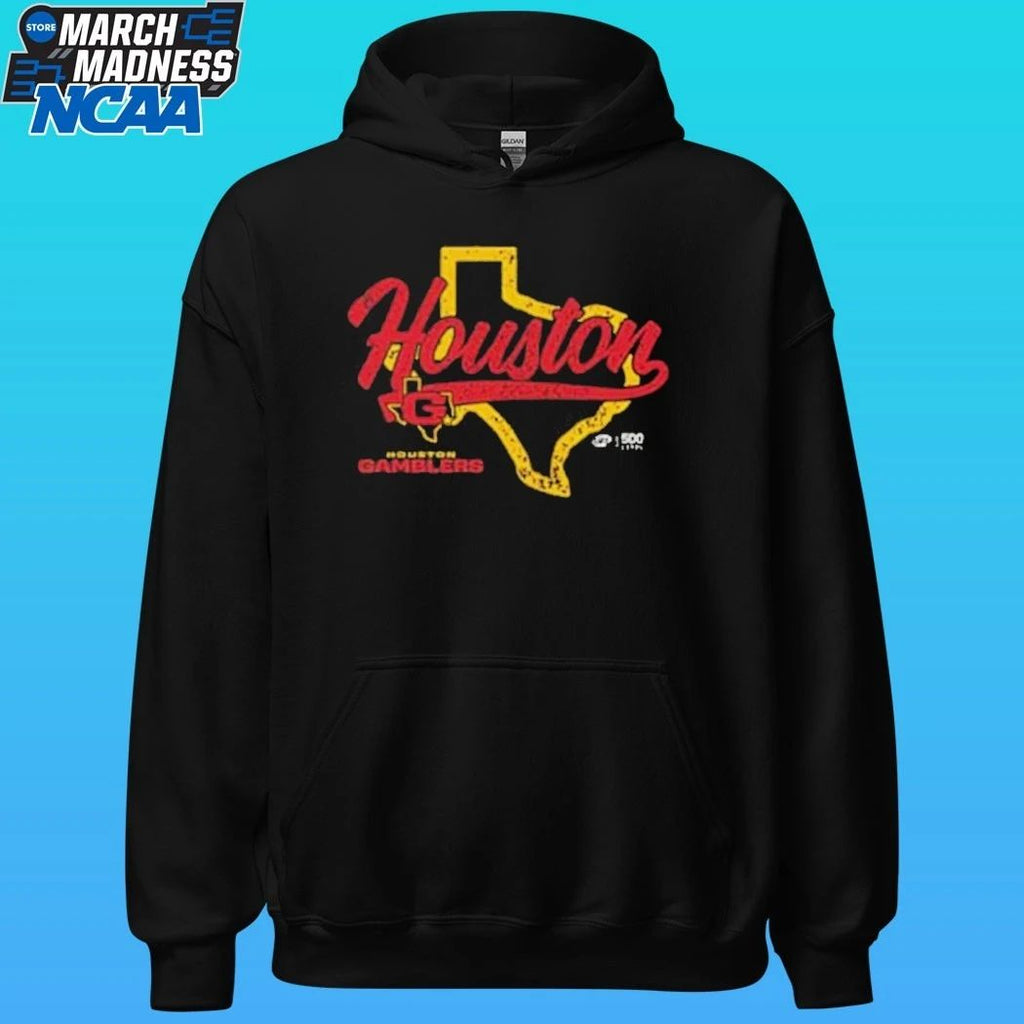 Houston Gamblers State Map Shirt