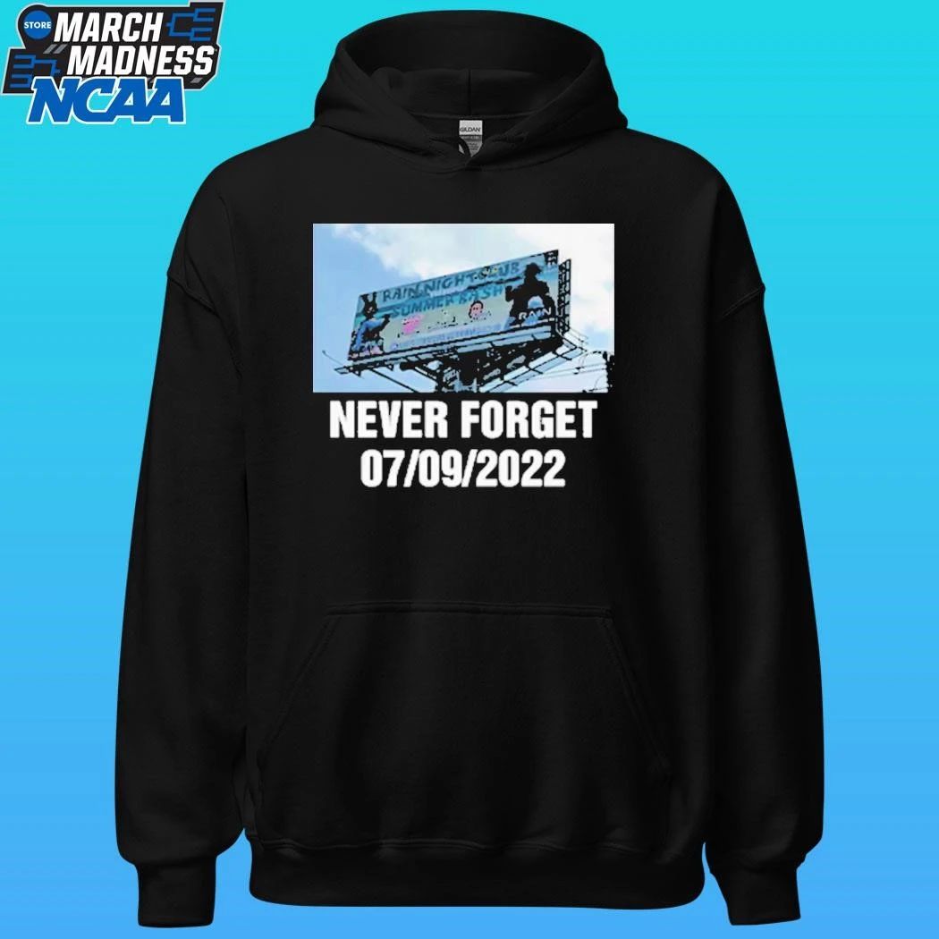 Rain Nightclub Summer Bash Never Forget 7 9 2022 Shirt