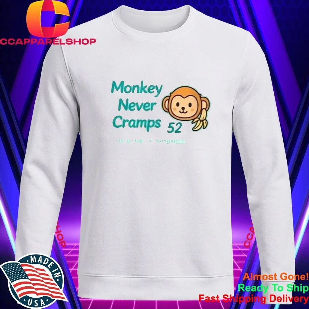 Munenori Kawasaki Monkey Never Cramps Shirt