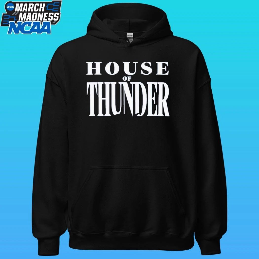 Okc House Of Thunder Game 1 2026 Playoff Shirt