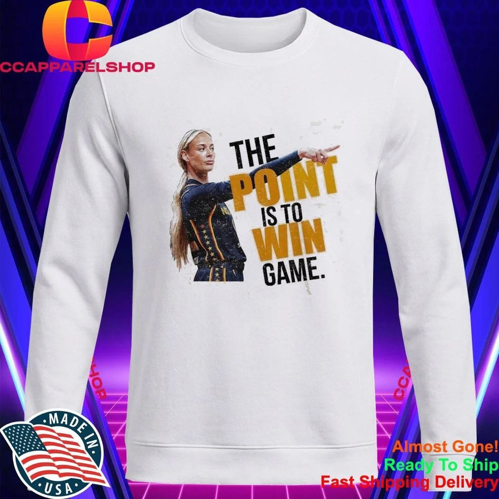The Point Is To Win Game Women’s Basketball Shirt