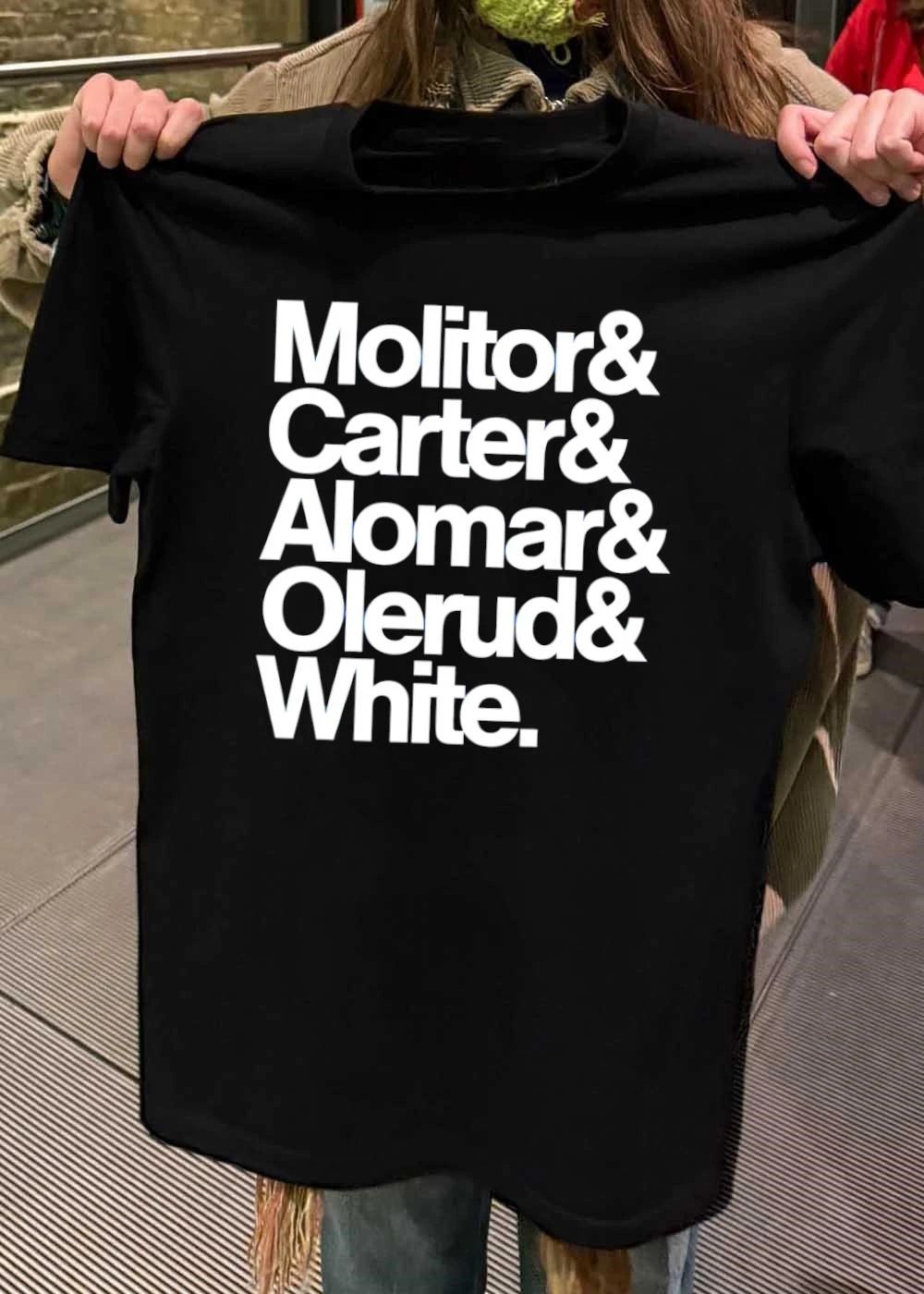 Molitor, Carter, Alomar, Olerud, and White Toronto Blue Jays Shirt