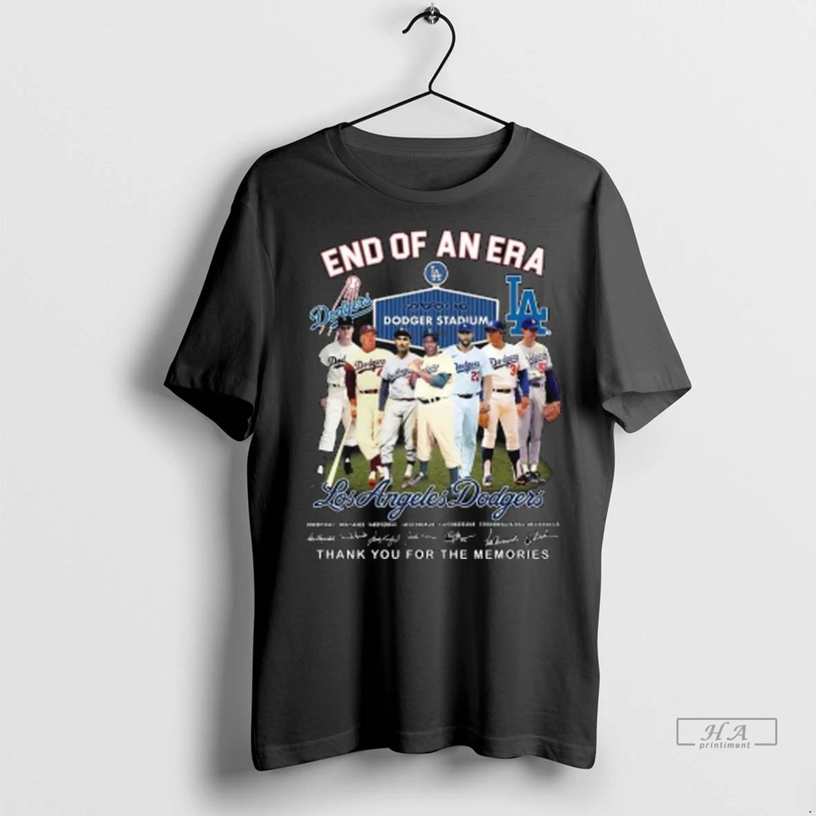 Officials Trendy And Of An Era Los Angeles Dodgers Legends Signatures Thank You For The