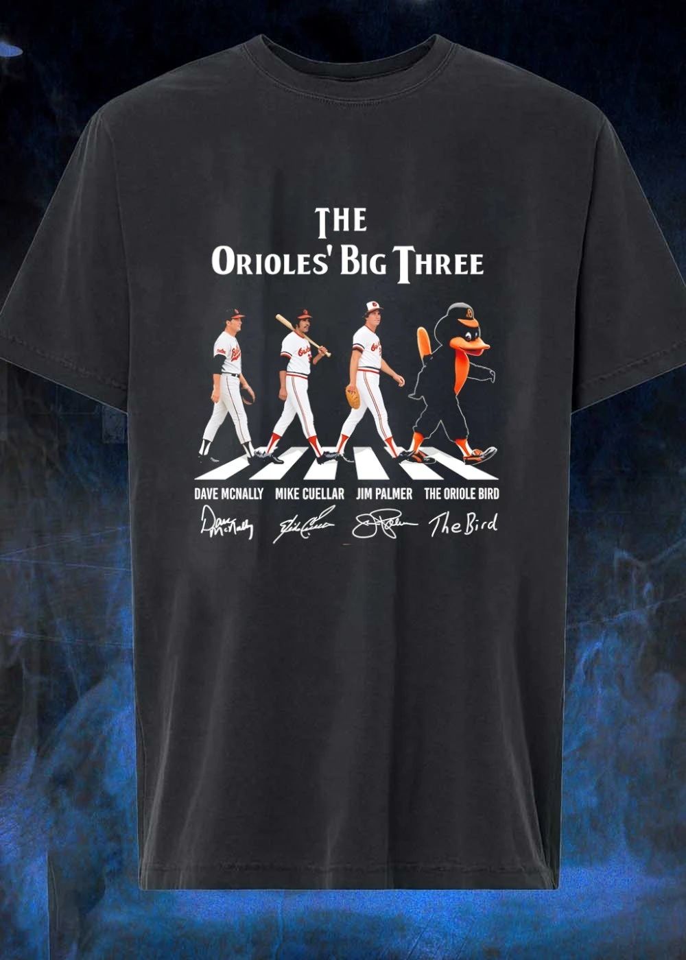 Dave Mcnally Mike Cuellar Jim Palmer The Oriole Bird The Orioles_ Big Three shirt
