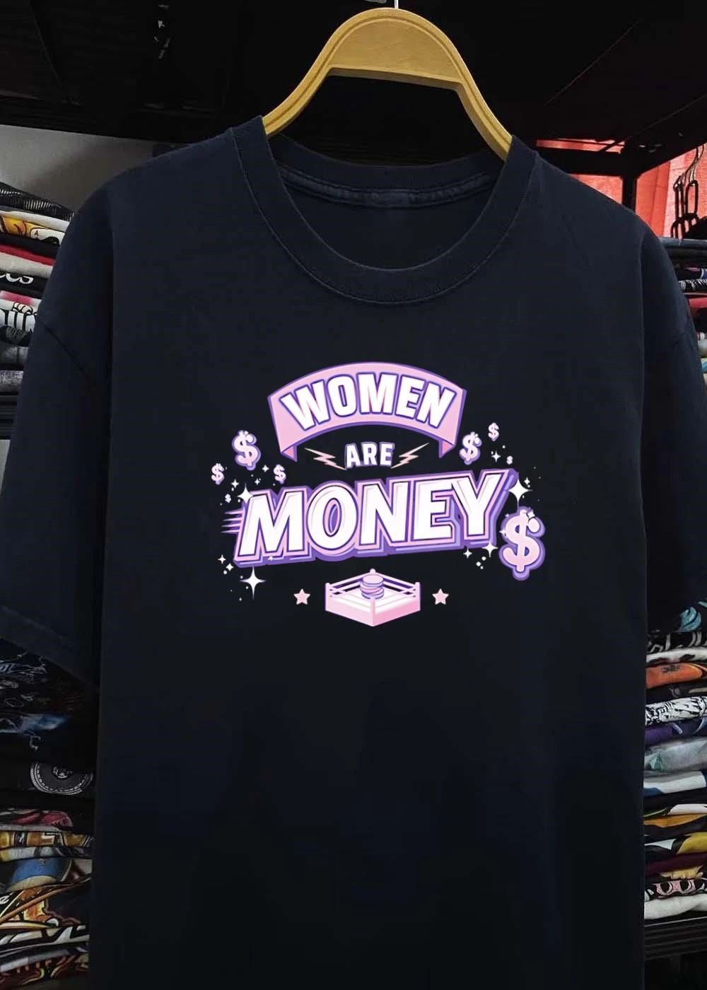 Women Are Money Boxing Ring T-Shirt