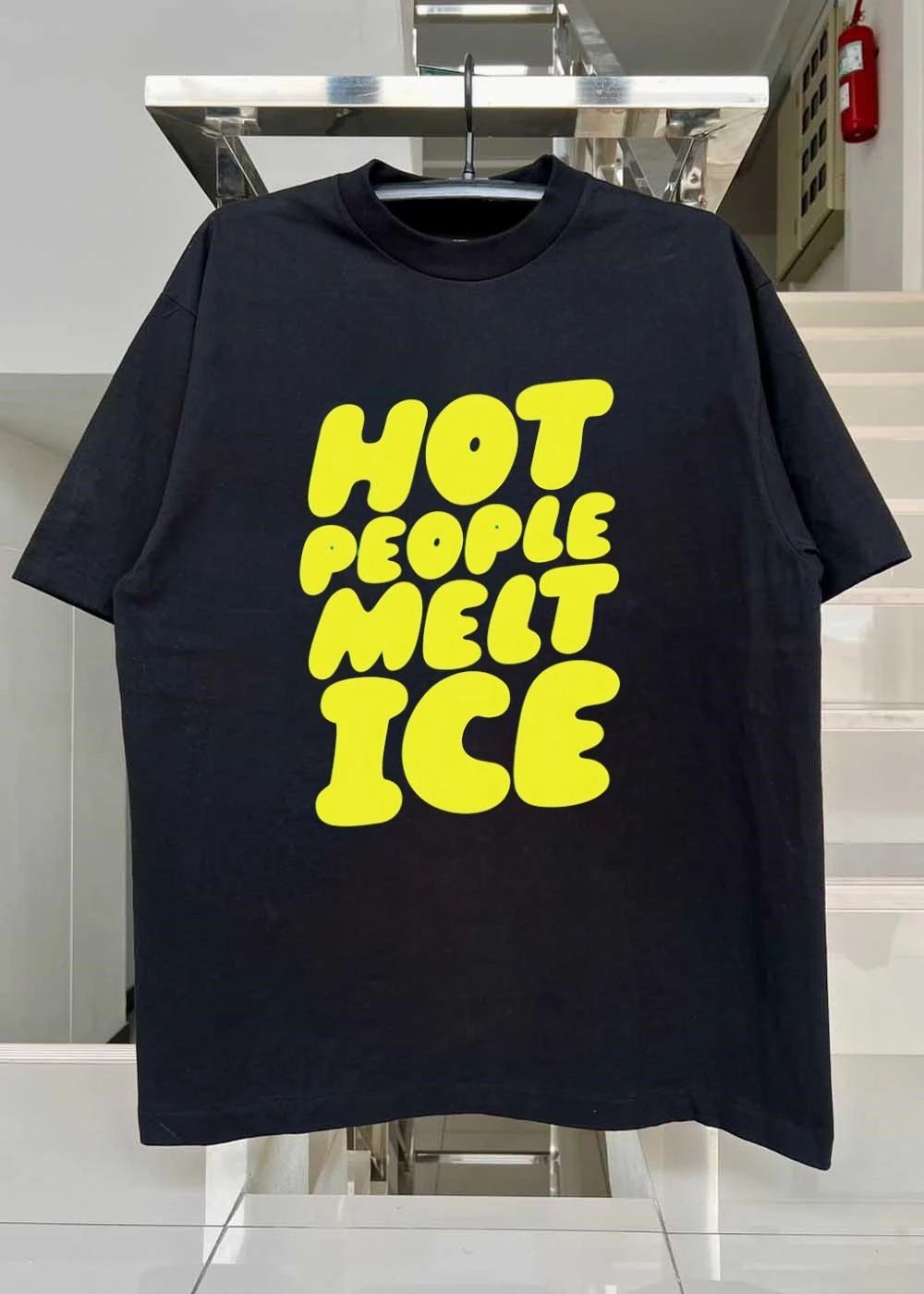 The Hot People Melt Ice Graphic T-Shirt