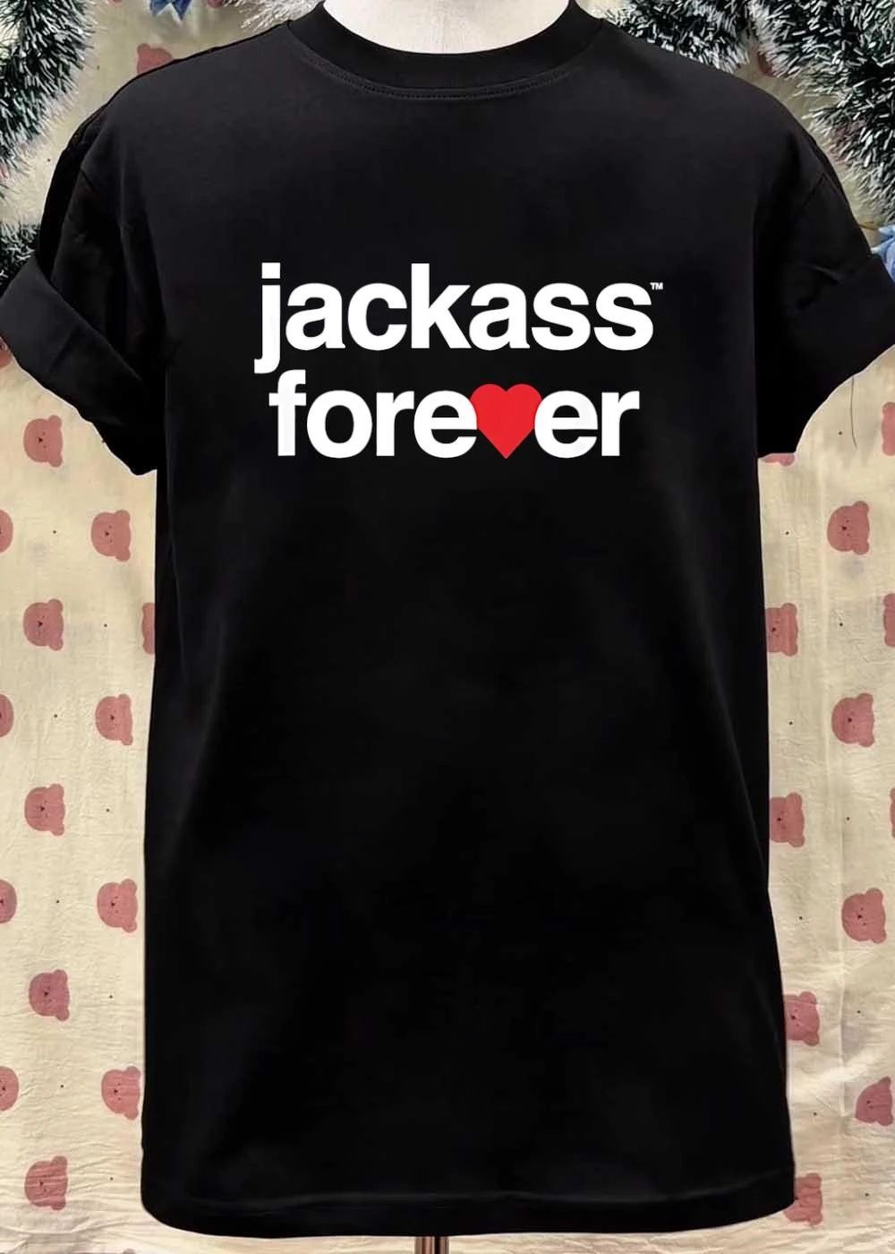Jackass Forever Logo Black T-Shirt