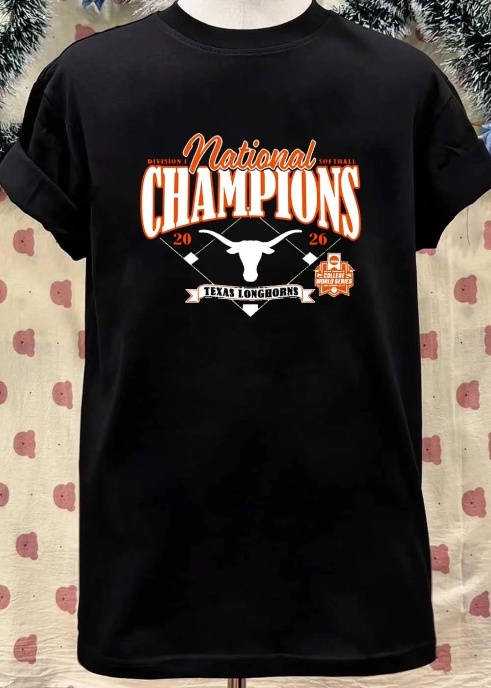 Texas Longhorns 2026 Softball National Champs Diamond shirt