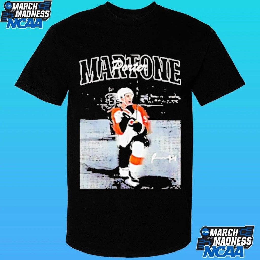 Porter Martone Photo Signature Philadelphia Flyers Shirt