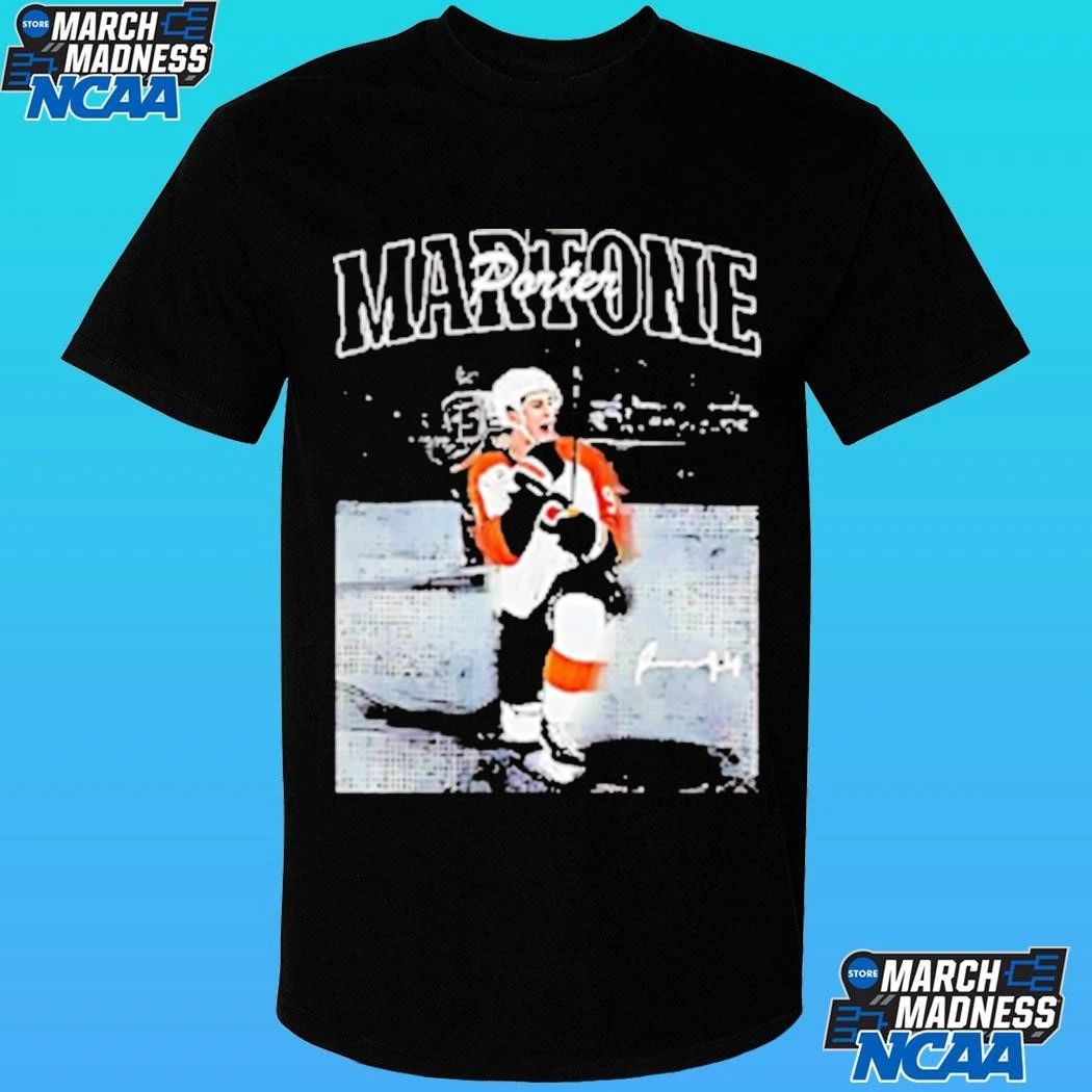 Porter Martone Photo Signature Philadelphia Flyers Shirt